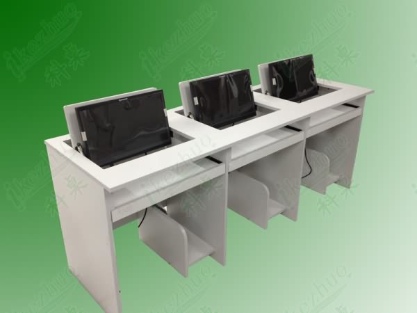 翻轉(zhuǎn)電腦桌，學(xué)校電腦桌，學(xué)生電腦桌